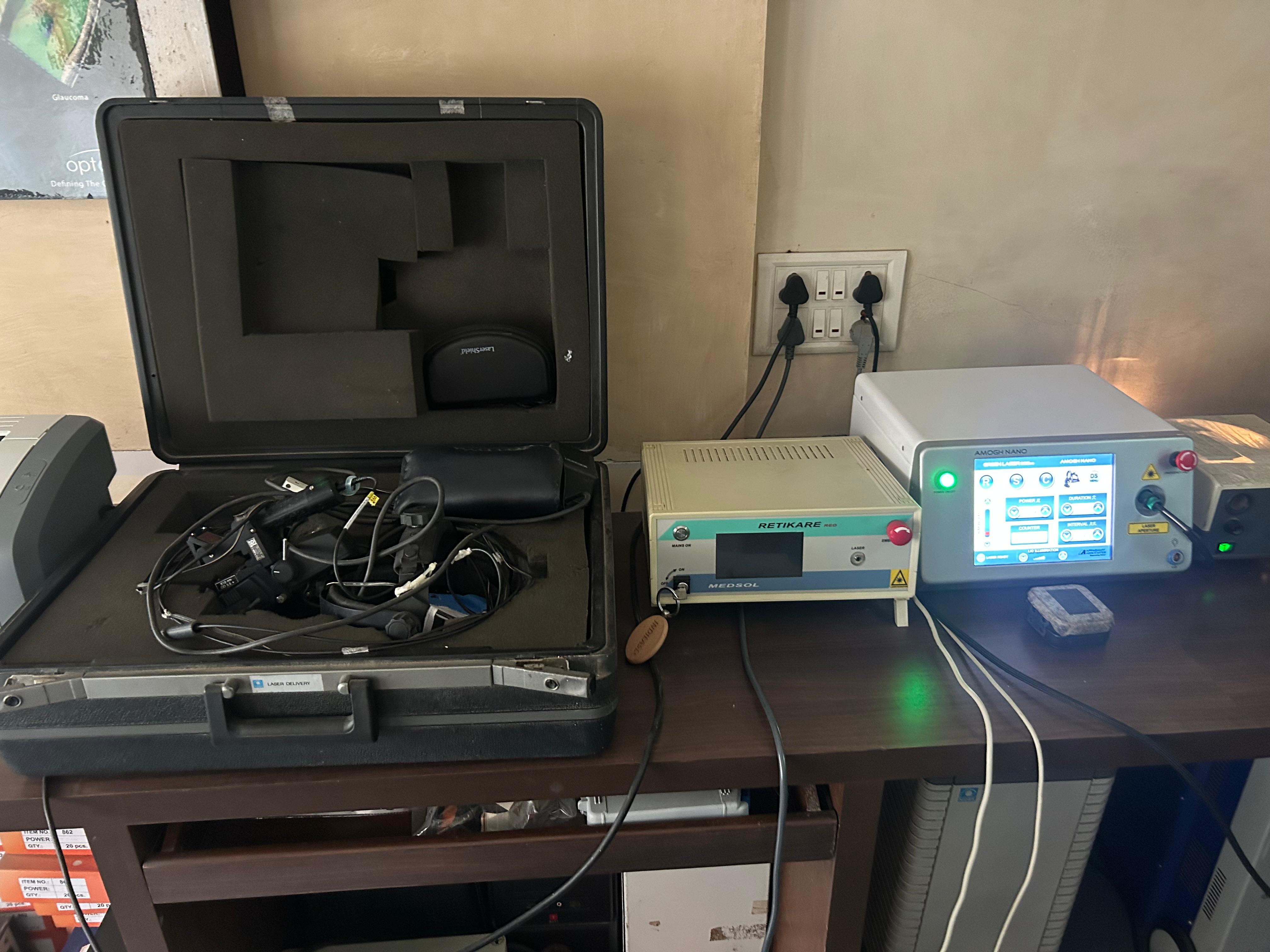 Diode and Green Laser